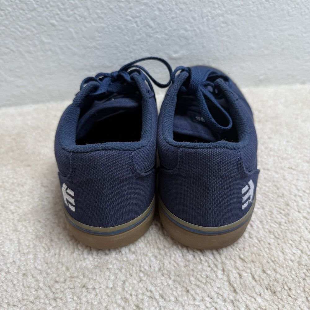 Etnies Skater Blue Low Top Lace Up Skateboarding Casual Shoes Size 8 - Picture 4 of 9